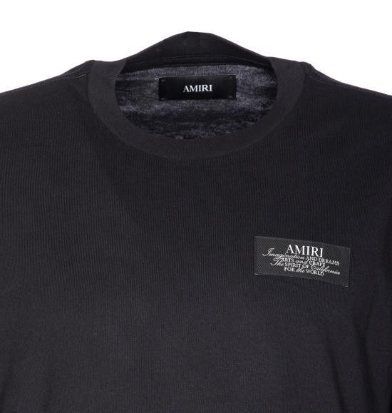 Amiri AMIRI Men T-Shirts JYTE1198 BLACK Black Size US M / EU 48-50 / 2 - 4 Thumbnail