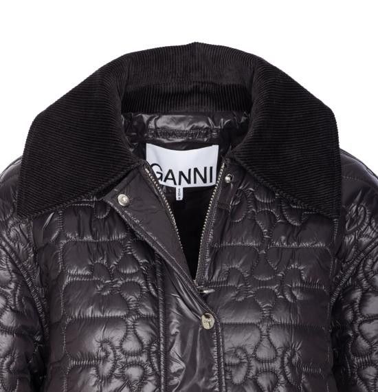 Ganni GANNI Women Jackets W0343 252 Black Size XL / US 12-14 / IT 48-50 - 4 Thumbnail