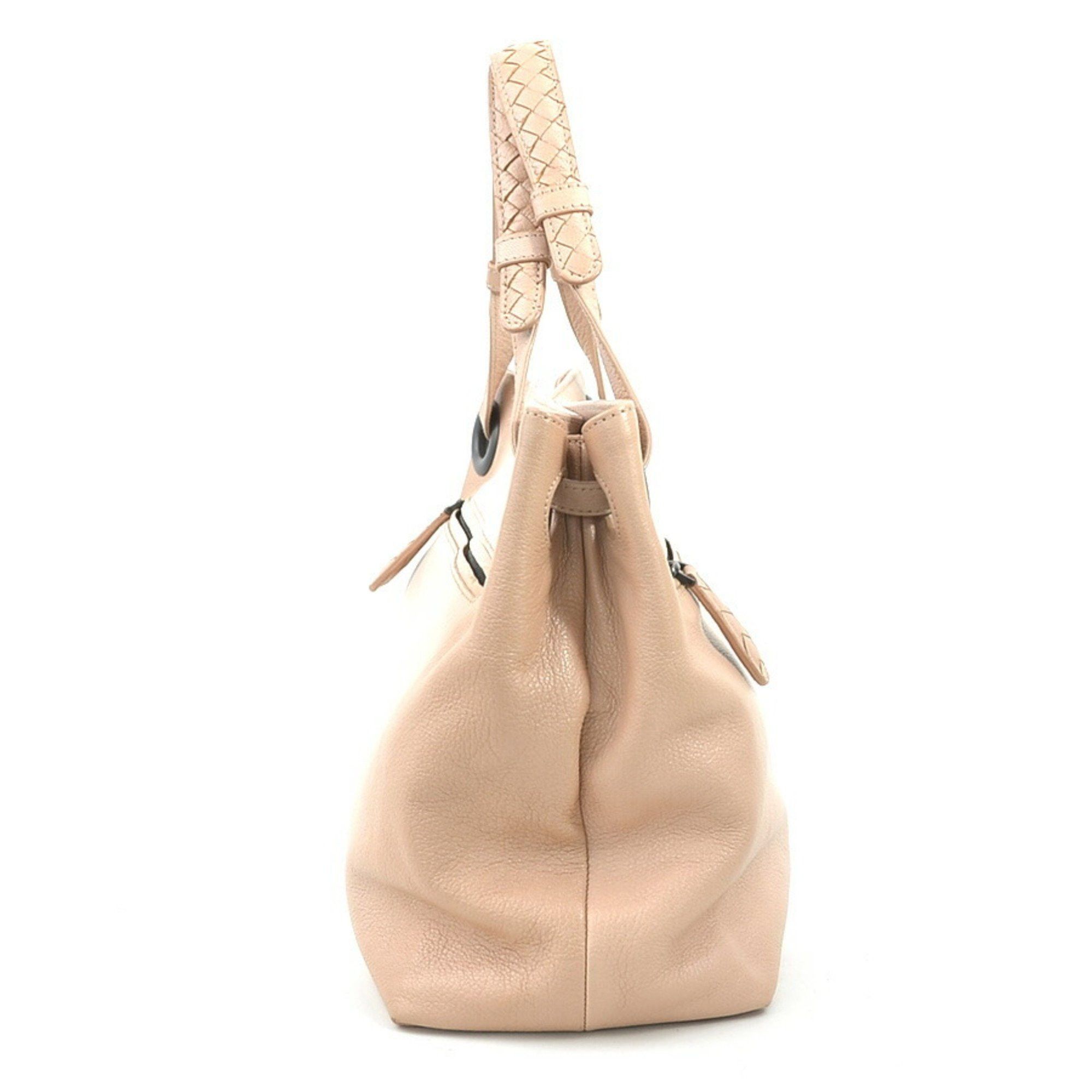 Bottega Veneta BOTTEGA VENETA handbag leather pink beige women's r10506a Size ONE SIZE - 2 Thumbnail