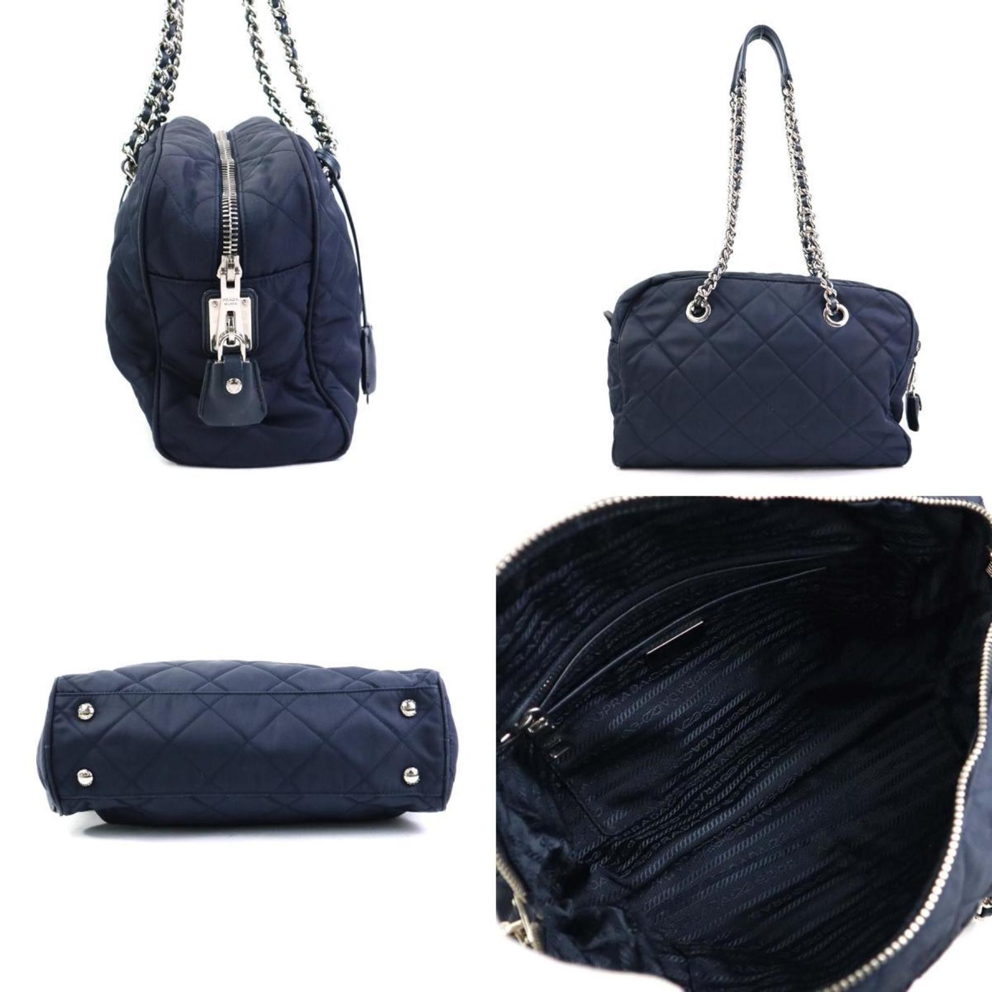Prada PRADA Shoulder Bag Nylon Navy Women's r10504g Size ONE SIZE - 2 Thumbnail