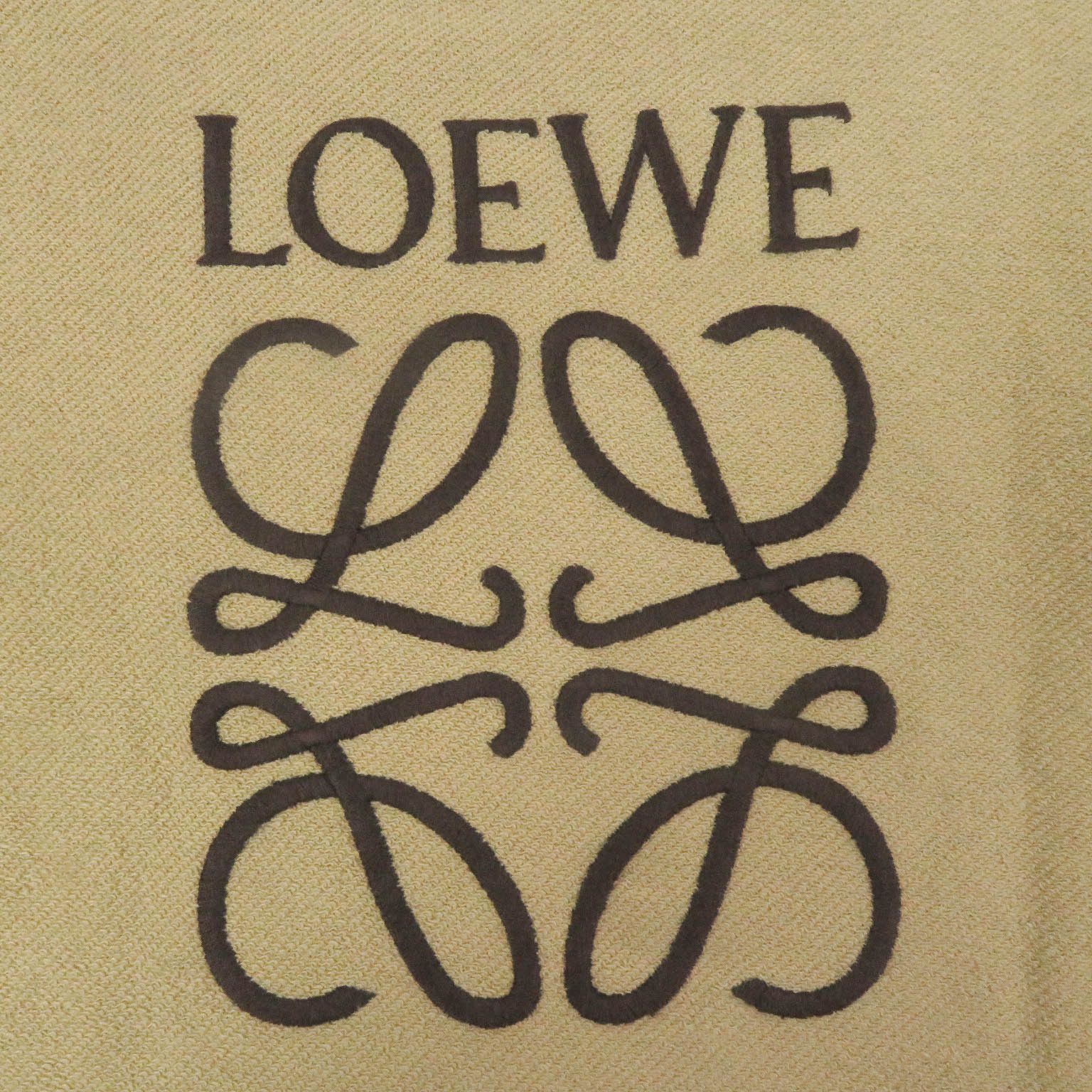 Loewe Loewe Loewe Anagram Embroidered Cotton Sweatshirt Cotton Sweatshirts & Hoodies S6199800CR Size ONE SIZE - 4 Thumbnail
