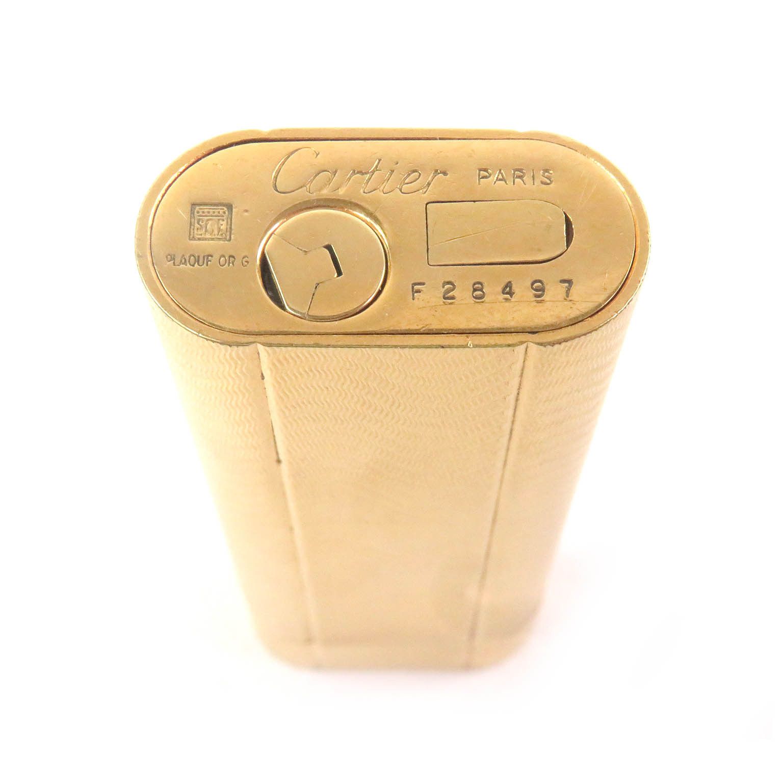 Cartier Cartier Cartier Wave Pattern Lighter Metal Lighter Size ONE SIZE - 5 Thumbnail