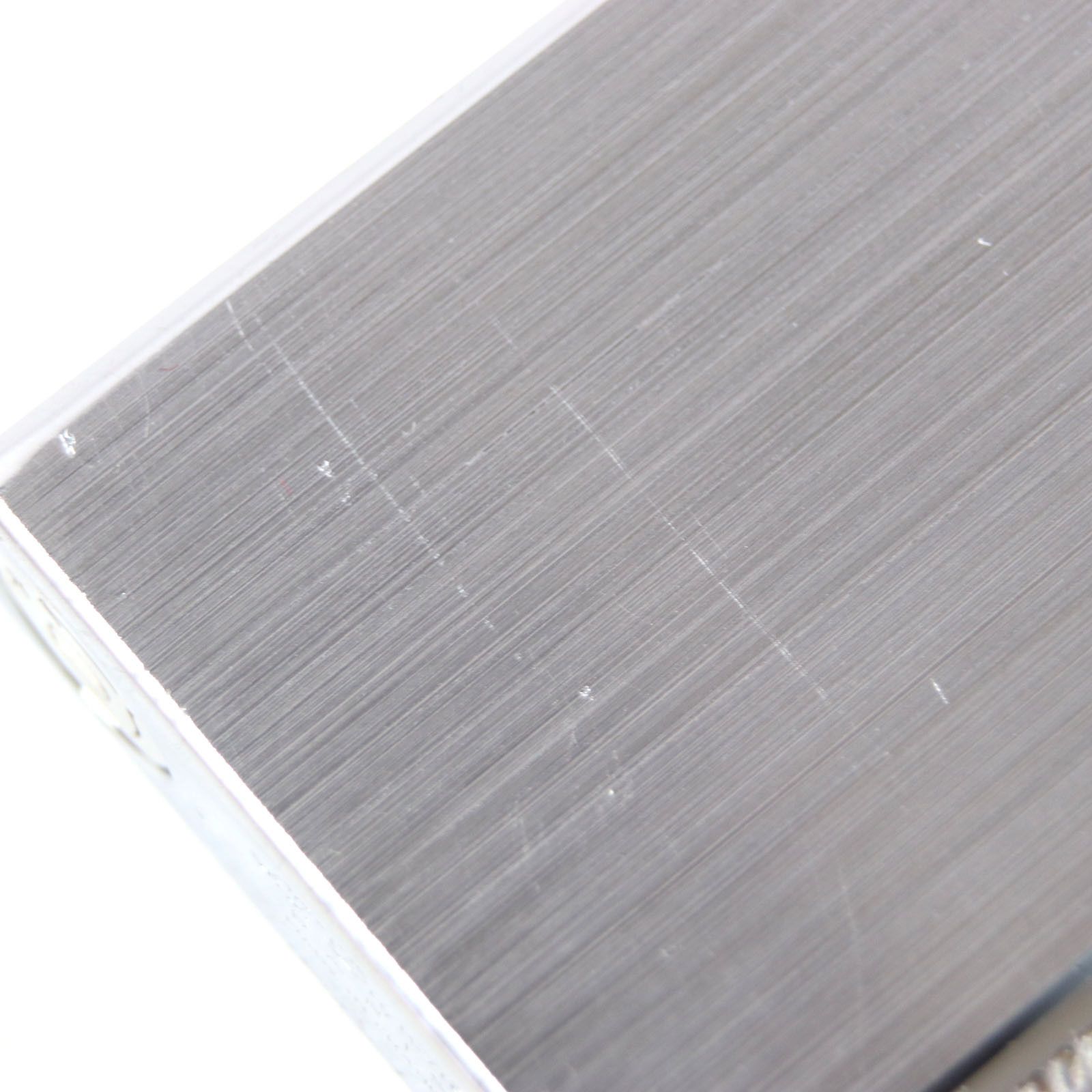 Other Other Dupont Line 2 Short Square Hairline Logo Engraved Silver Lighter Metal Lighter DUTY FREE for USA Size ONE SIZE - 8 Thumbnail
