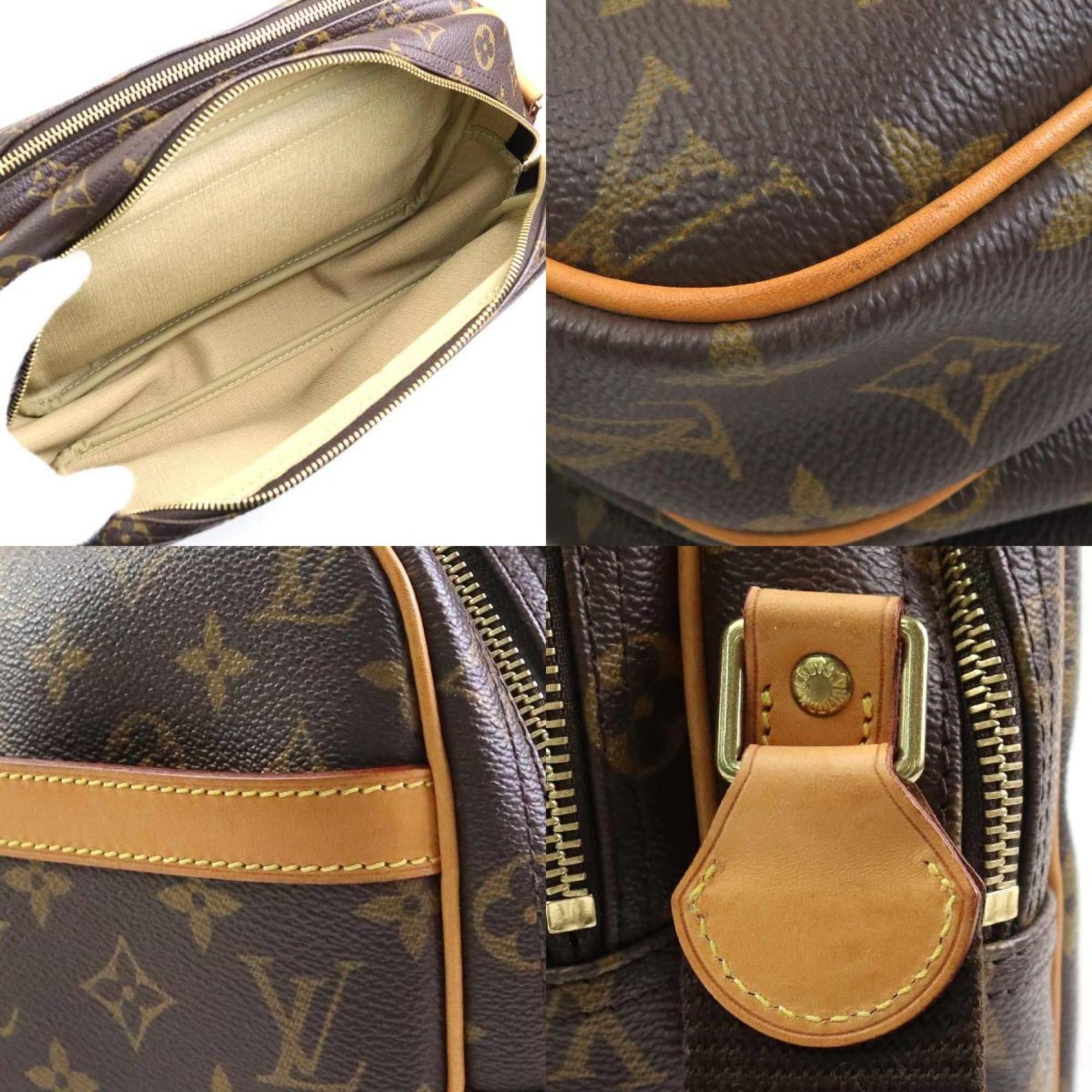 Louis Vuitton Louis Vuitton Shoulder Bag Monogram Reporter PM Canvas Brown Men's Women's M45254 90083g Size ONE SIZE - 3 Thumbnail