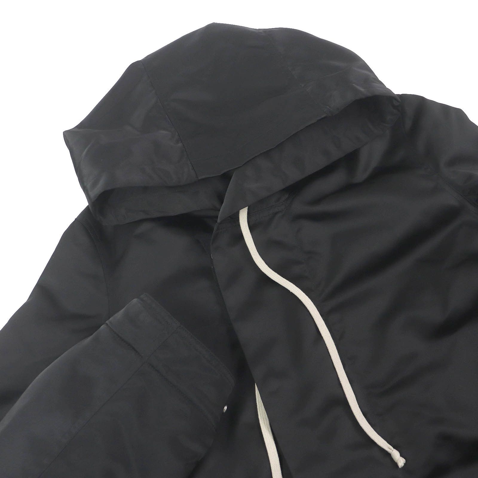 Rick Owens Rick Owens Rick Owens Bauhaus Fishtail Coat Polyamide Polyester Coat Others Outerwear RU02B2971 Size ONE SIZE - 2 Thumbnail