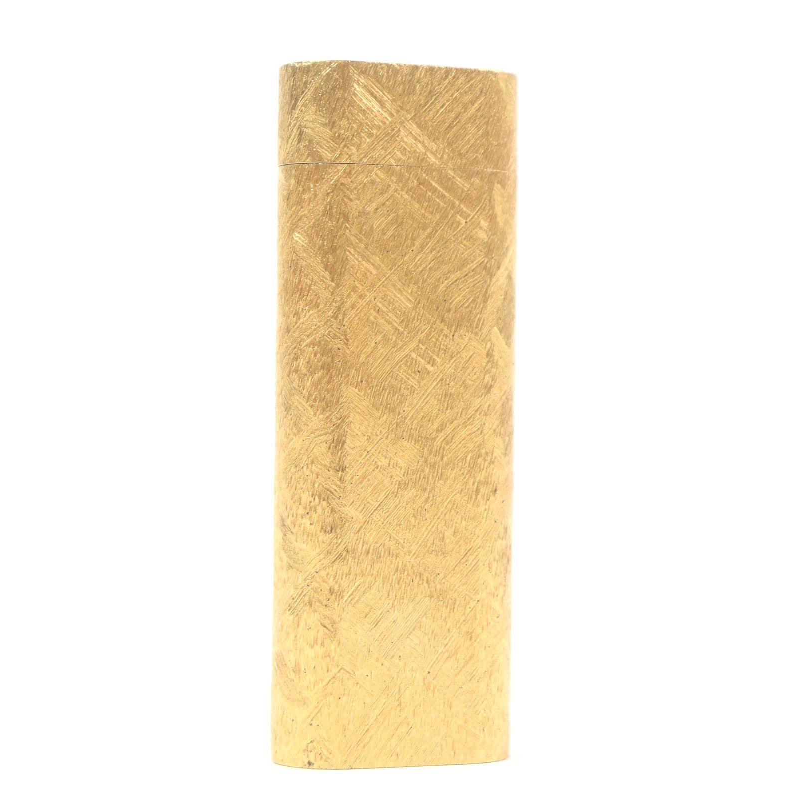 Cartier Cartier Cartier Crosscut All-over Pattern Lighter Metal Lighter Size ONE SIZE - 2 Thumbnail