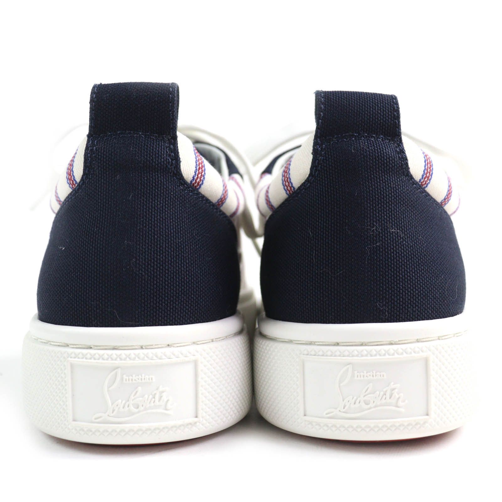Christian Louboutin Christian Louboutin Christian Louboutin HAPPYRUI Canvas Leather Sneakers Canvas Shoes DUTY FREE for USA Size ONE SIZE - 5 Thumbnail