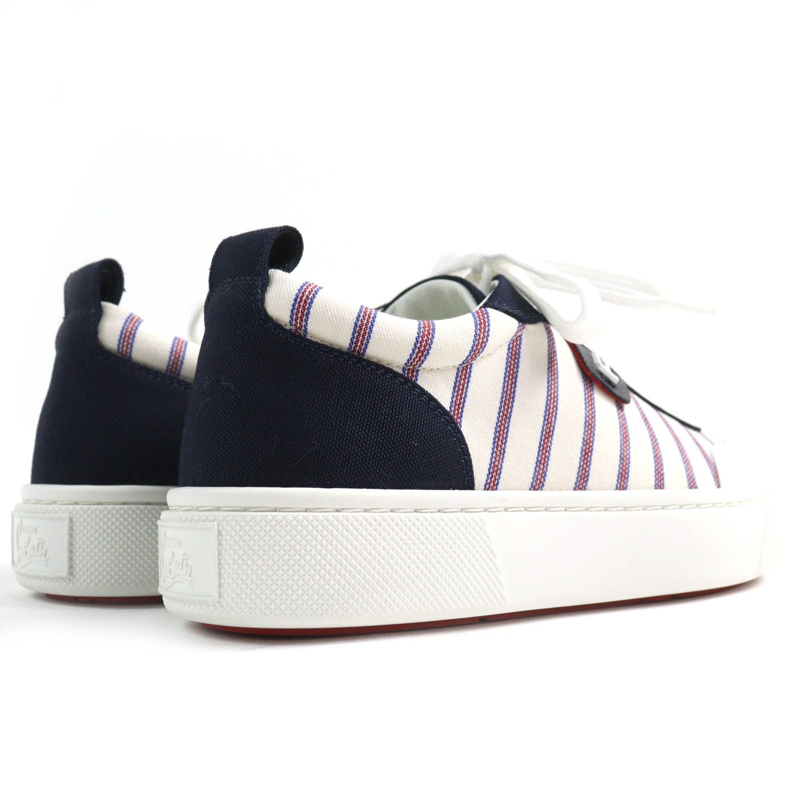 Christian Louboutin Christian Louboutin Christian Louboutin HAPPYRUI Canvas Leather Sneakers Canvas Shoes DUTY FREE for USA Size ONE SIZE - 6 Thumbnail