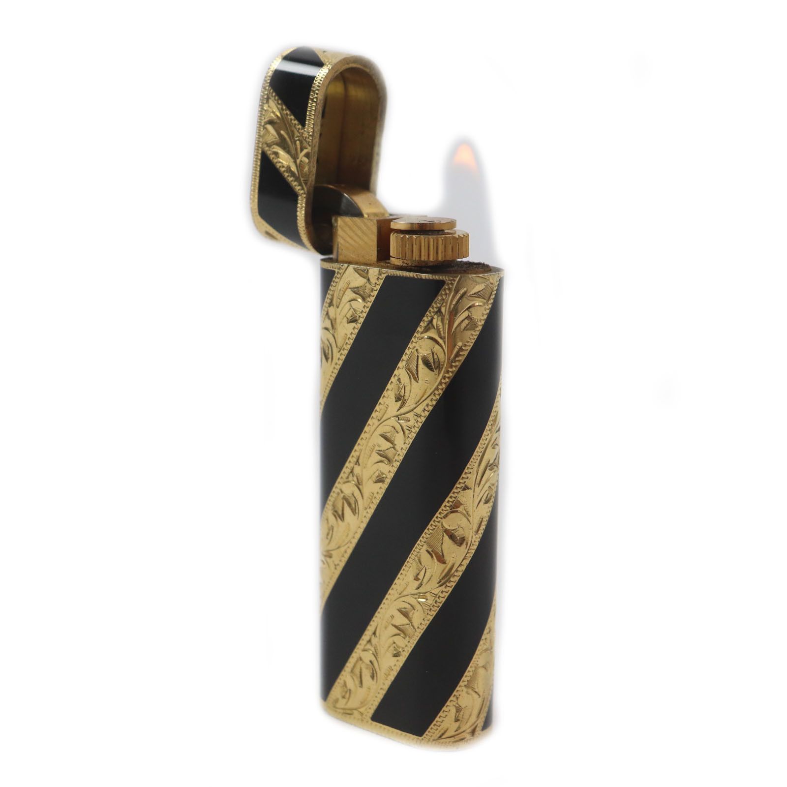 Cartier Cartier Cartier Royking Oval Outer Jacket Regimental Stripe Pattern Lighter Metal Lighter Size ONE SIZE - 4 Thumbnail