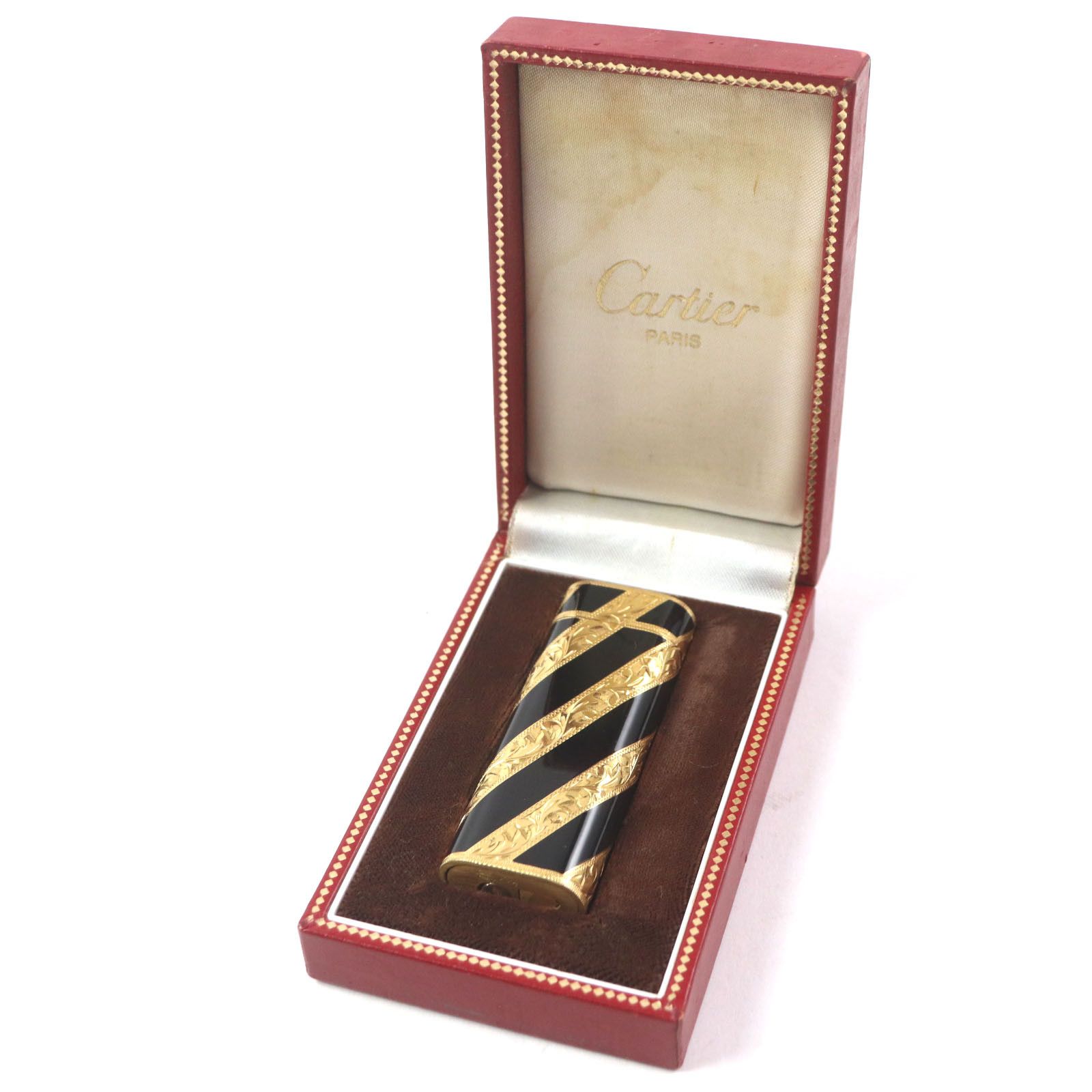 Cartier Cartier Cartier Royking Oval Outer Jacket Regimental Stripe Pattern Lighter Metal Lighter Size ONE SIZE - 2 Thumbnail
