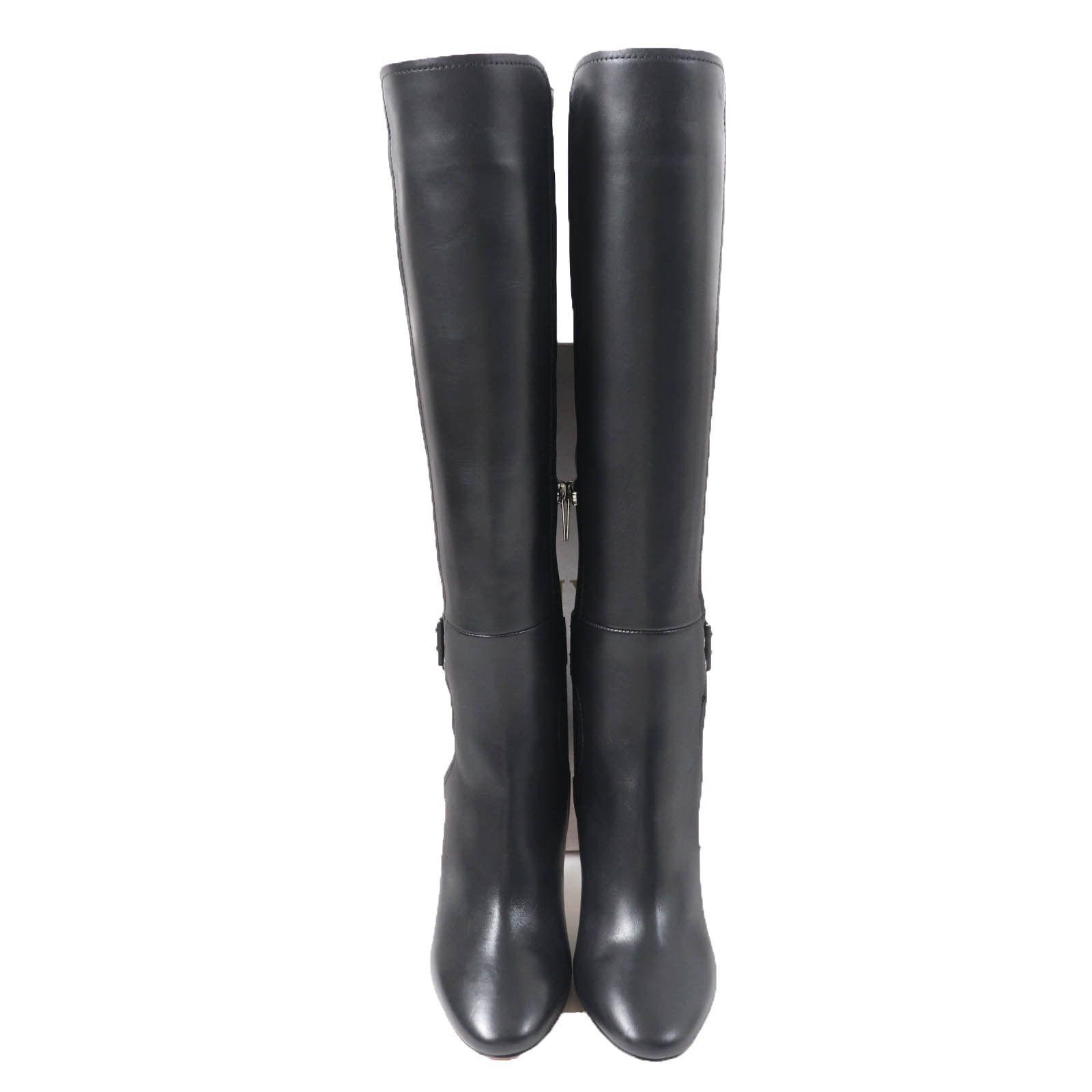 Jimmy Choo Jimmy Choo Jimmy Choo DARWIN 85 Soft Calf Leather Knee-high Boots Leather Shoes Size ONE SIZE - 4 Thumbnail