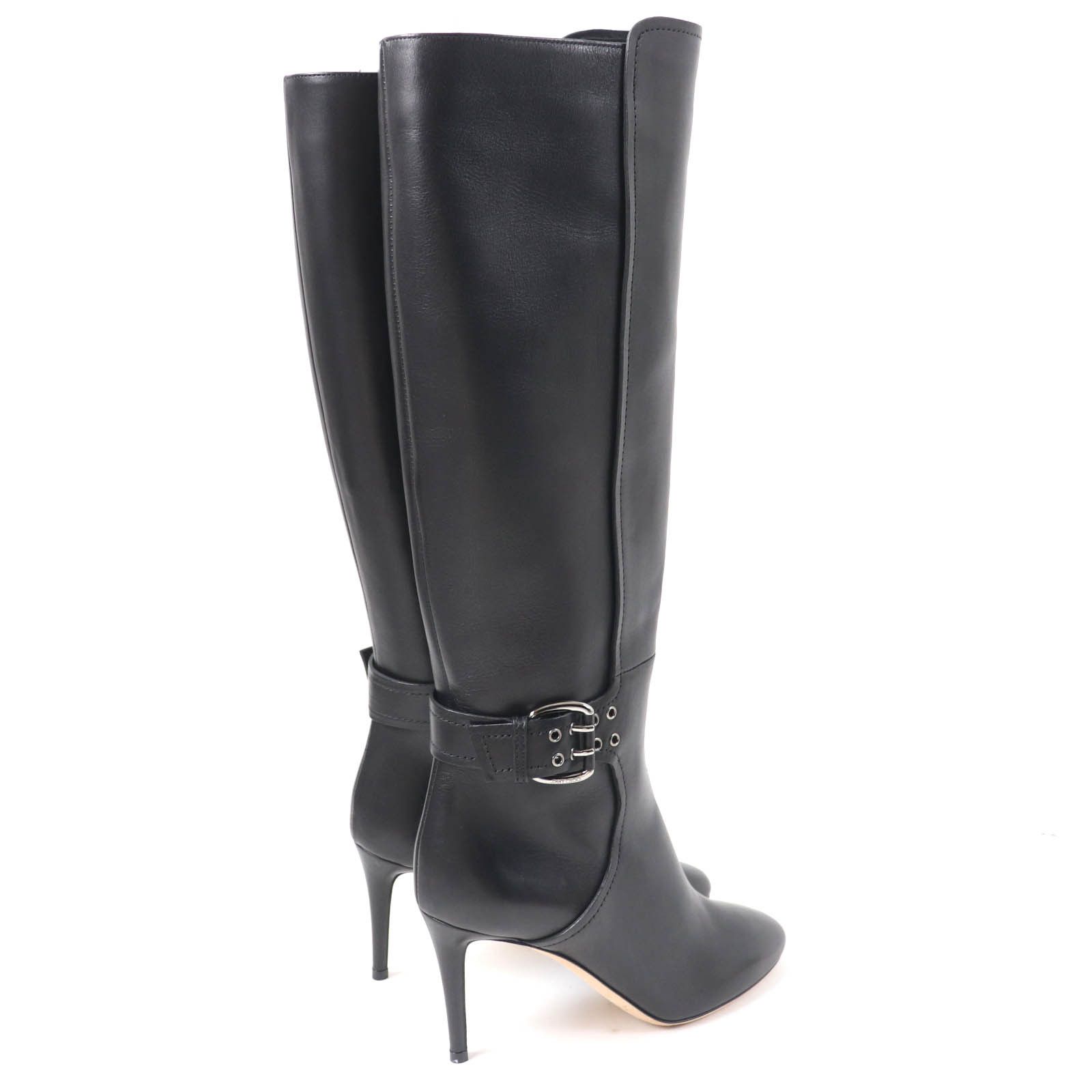 Jimmy Choo Jimmy Choo Jimmy Choo DARWIN 85 Soft Calf Leather Knee-high Boots Leather Shoes Size ONE SIZE - 3 Thumbnail