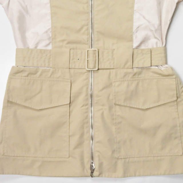 Other Other 3.1 Phillip Lim Silk Sleeve Belted Cotton Nylon Silk Outerwear Cotton Outerwear PS15-8429CMG Size ONE SIZE - 8 Thumbnail