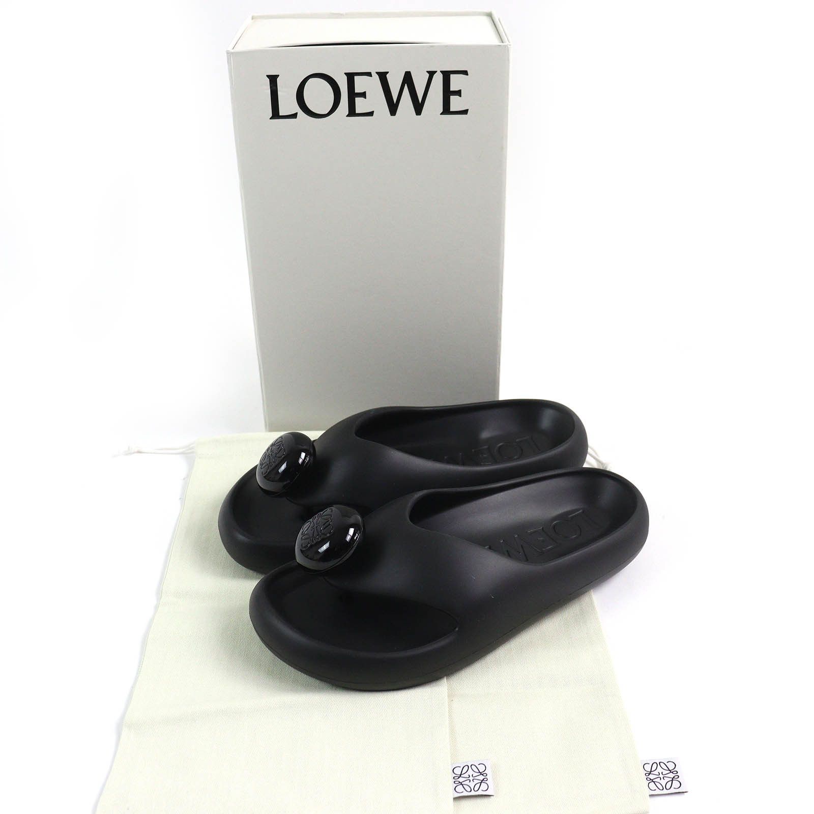 Loewe Loewe Loewe Bubble Thong Slide Rubber Slide Sandals