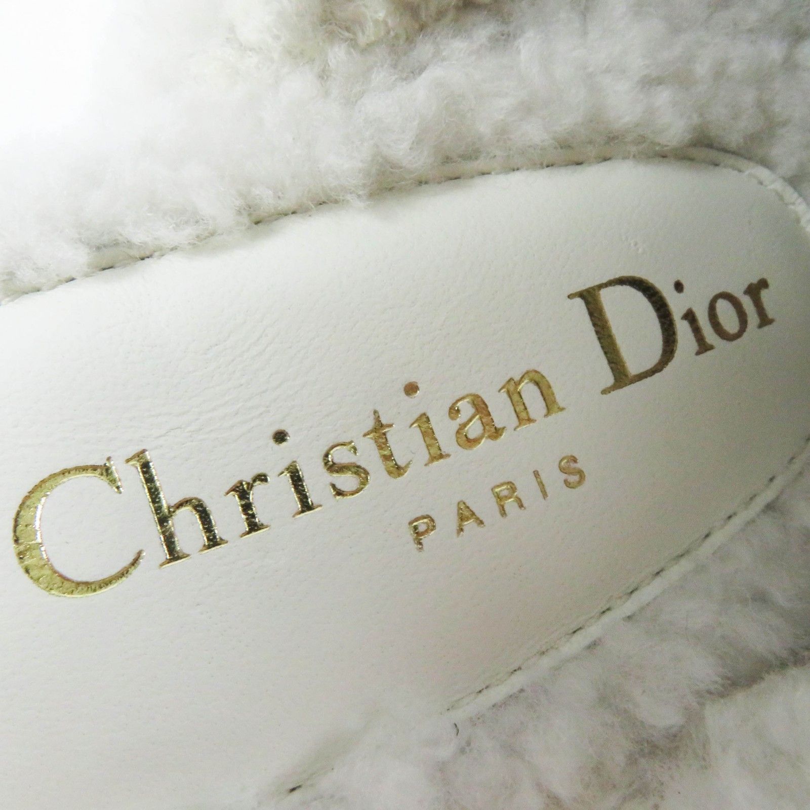 Dior Dior Christian Dior Diorquake Sabo Leather Mouton Sandals Leather Shoes DUTY FREE for USA Size ONE SIZE - 8 Thumbnail