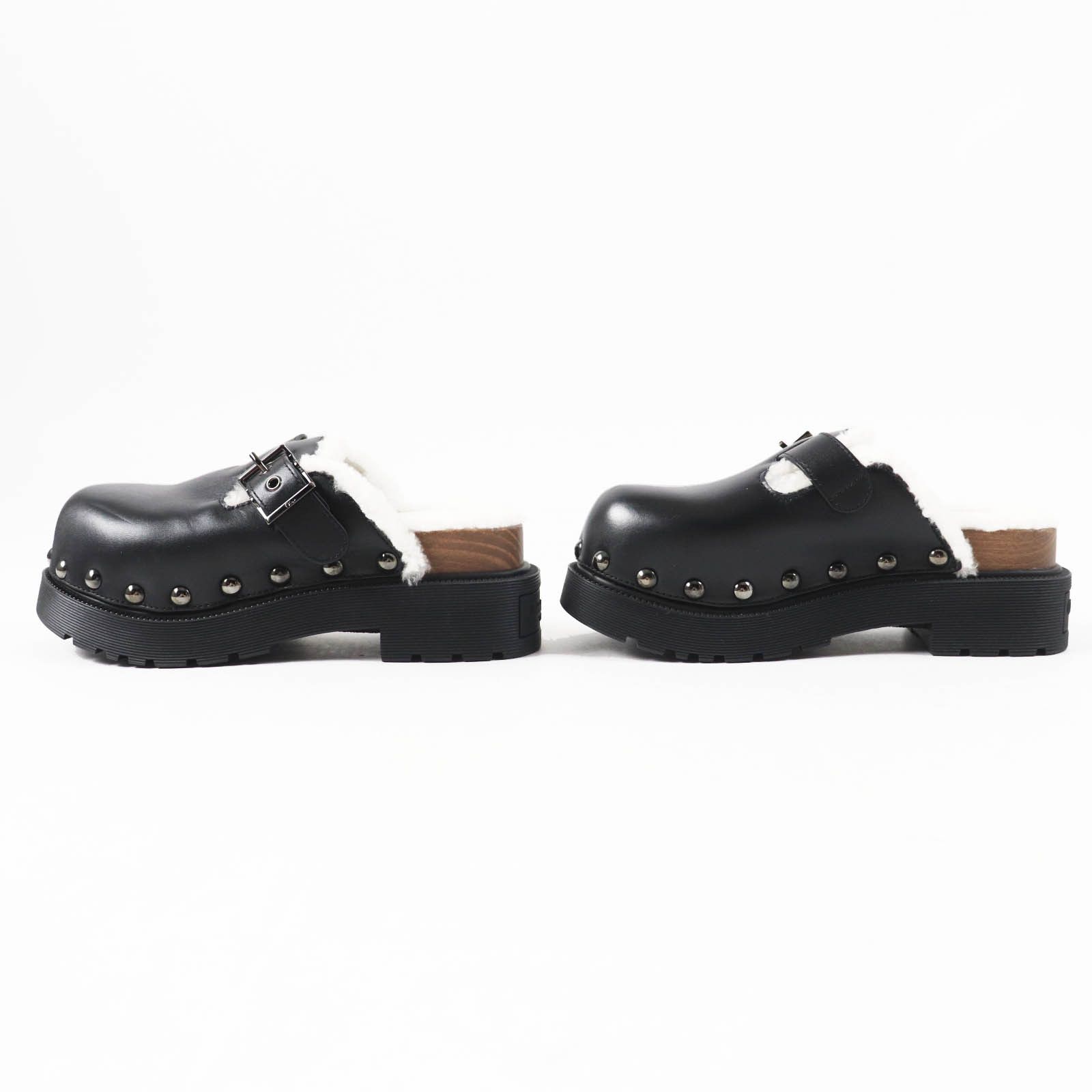 Dior Dior Christian Dior Diorquake Sabo Leather Mouton Sandals Leather Shoes DUTY FREE for USA Size ONE SIZE - 3 Thumbnail
