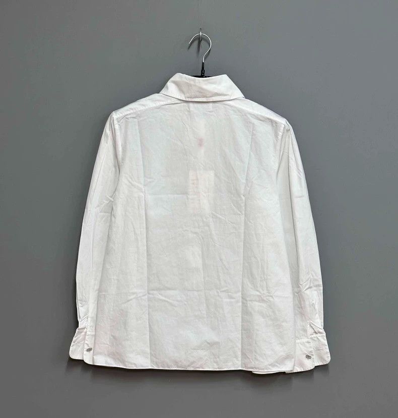 Chanel White Chanel Long Sleeve Shirt- DMC Size US S / EU 44-46 / 1 - 3 Thumbnail
