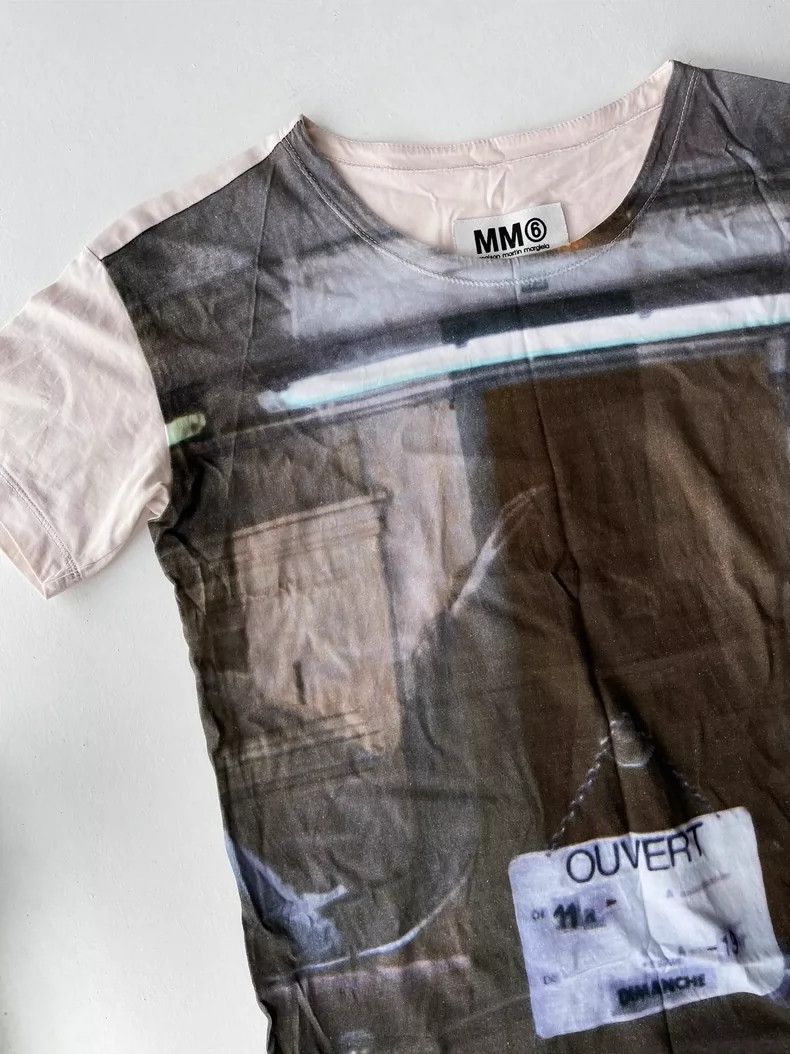 Maison Margiela MM6 Maison Martin Margiela Street Scene T-shirt- DMC Size US S / EU 44-46 / 1 - 5 Thumbnail
