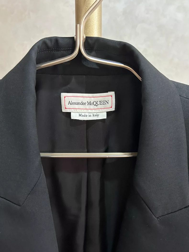Alexander McQueen Alexander McQueen Black Suit Jacket Size 44- DMC Size US L / EU 52-54 / 3 - 3 Thumbnail