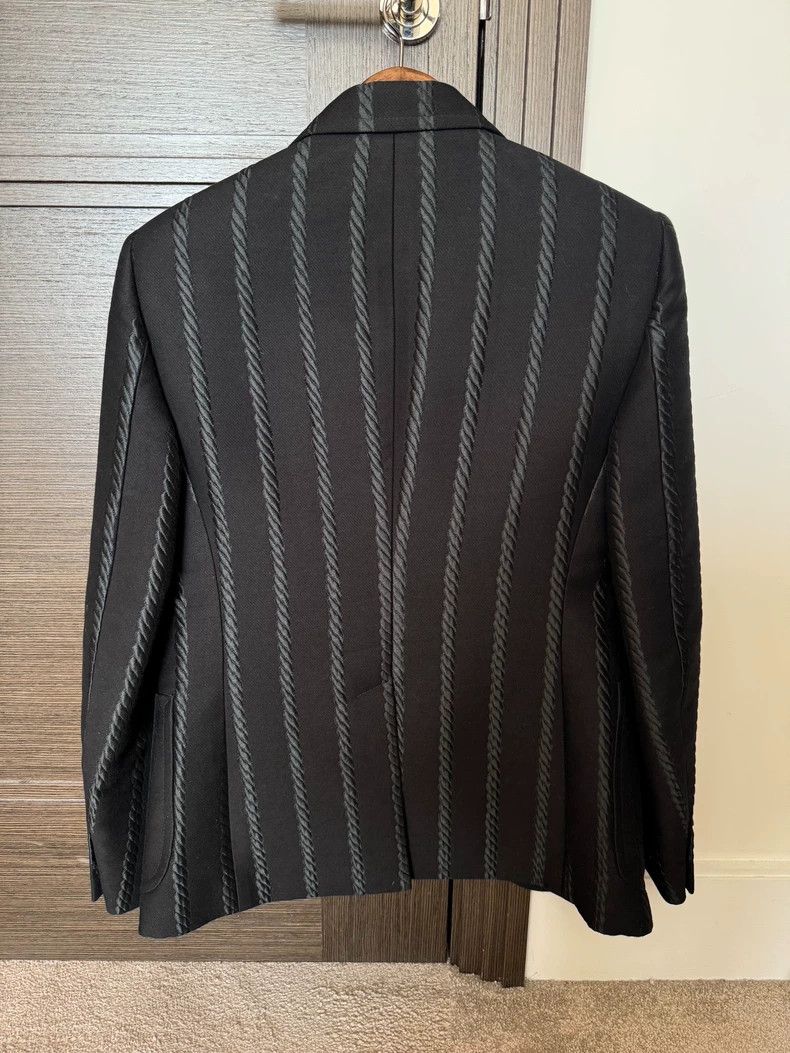 Alexander McQueen Alexander Mcqueen Men's Suit Jacket Evening Wear- DMC Size US M / EU 48-50 / 2 - 2 Thumbnail