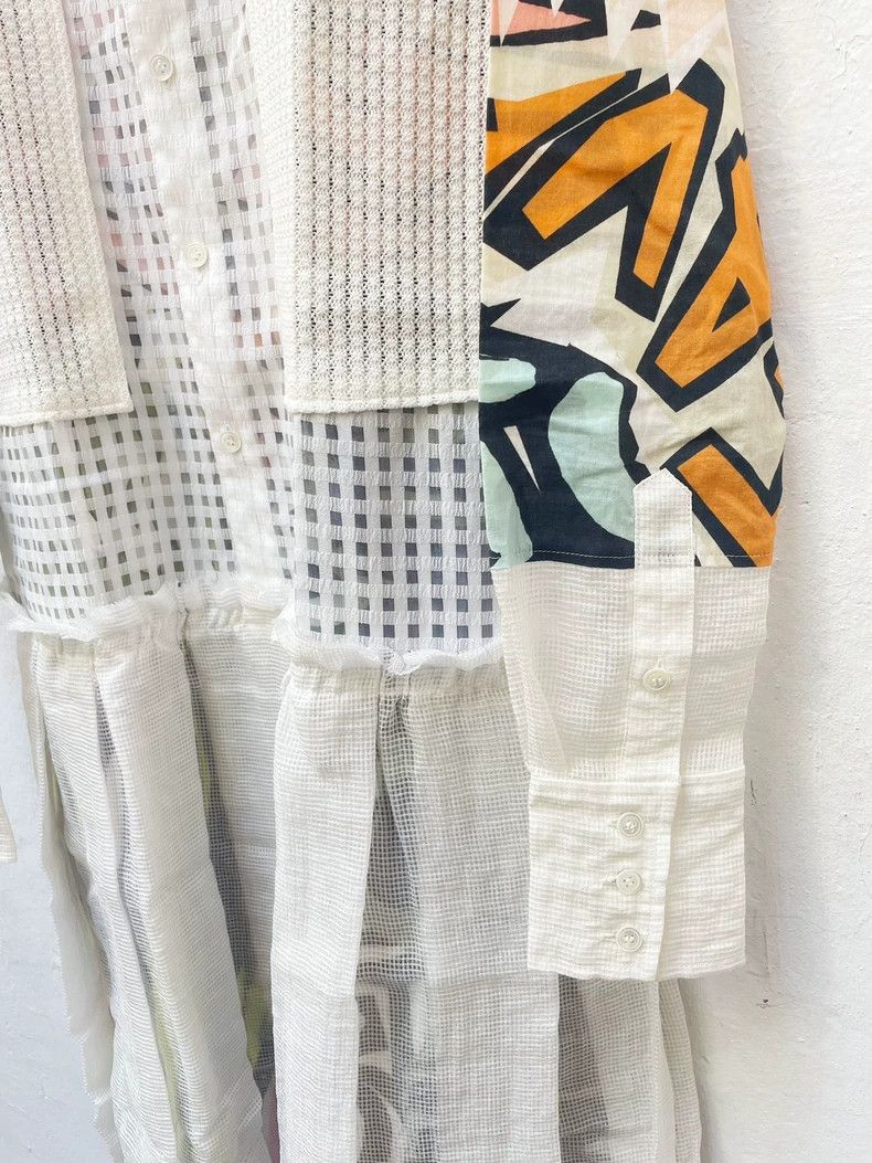 Comme des Garcons Nozomi Ishiguro Graffiti Patchwork Dress- DMC Size US M / EU 48-50 / 2 - 7 Thumbnail