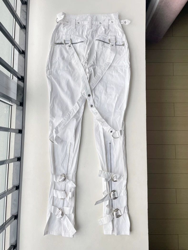 Dolce & Gabbana Dolce & Gabbana High Waisted White Pants- DMC Size US 31 - 5 Thumbnail