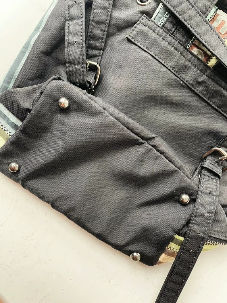 Jean Paul Gaultier Jean Paul Gaultier Striped Bucket Backpack- DMC Size ONE SIZE - 8 Thumbnail