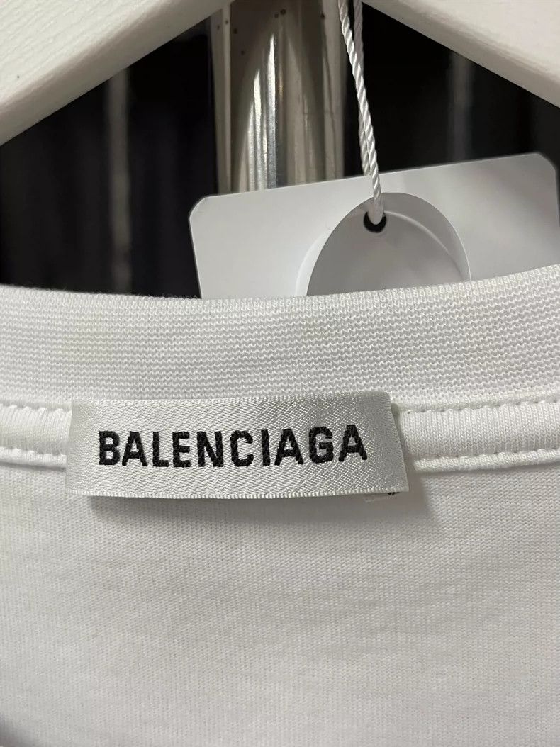 Balenciaga Balenciaga Short Sleeve T-Shirt with Logo- DMC Size US S / EU 44-46 / 1 - 6 Thumbnail
