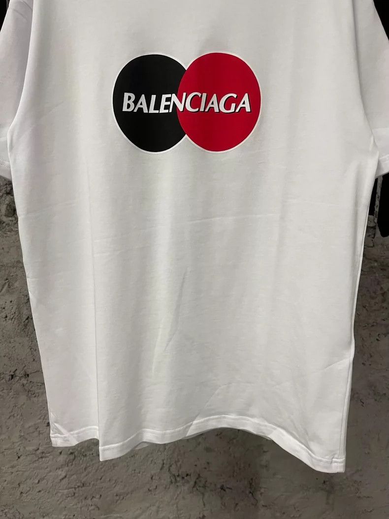Balenciaga Balenciaga Short Sleeve T-Shirt with Logo- DMC Size US S / EU 44-46 / 1 - 4 Thumbnail