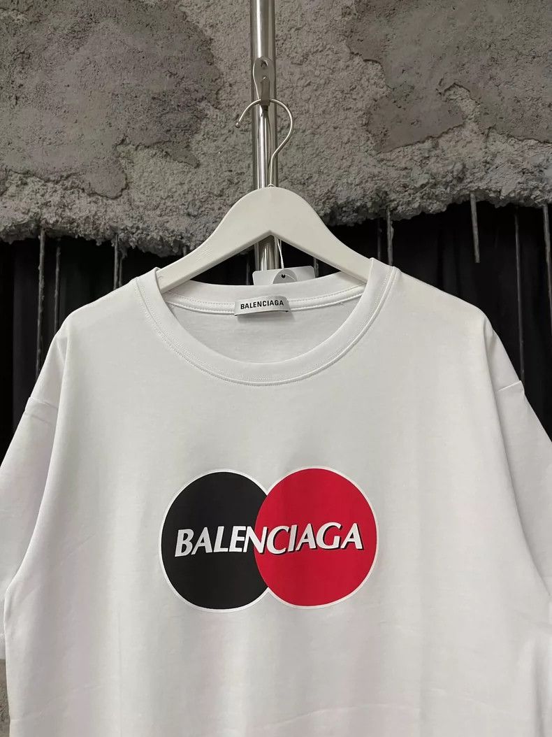 Balenciaga Balenciaga Short Sleeve T-Shirt with Logo- DMC Size US S / EU 44-46 / 1 - 3 Thumbnail