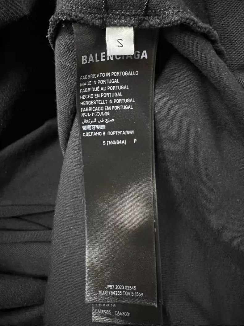 Balenciaga Balenciaga Short Sleeve T-Shirt in Black- DMC Size US S / EU 44-46 / 1 - 4 Thumbnail