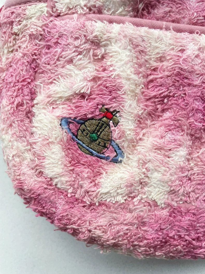 Vivienne Westwood Vivienne Westwood 90s Pink Leopard Towel Bag- DMC Size ONE SIZE - 3 Thumbnail