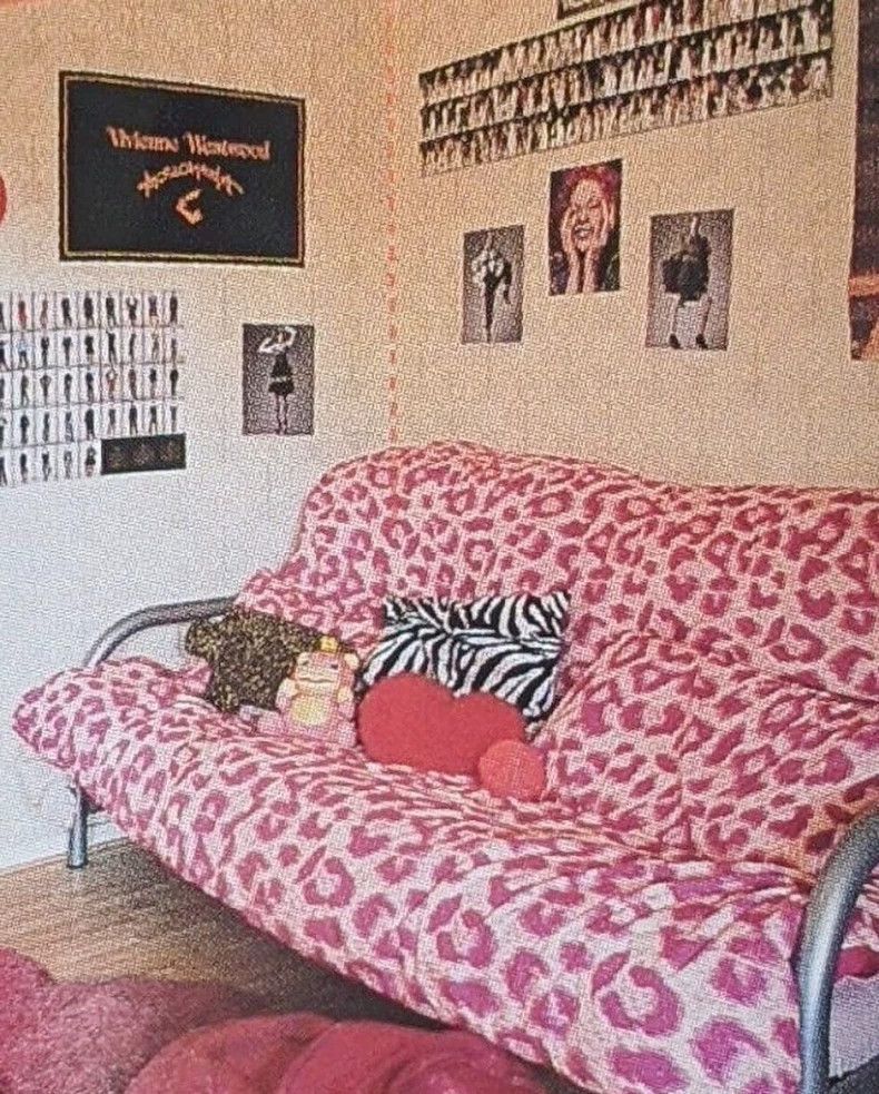 Vivienne Westwood Vivienne Westwood 90s Pink Leopard Towel Bag- DMC Size ONE SIZE - 8 Thumbnail