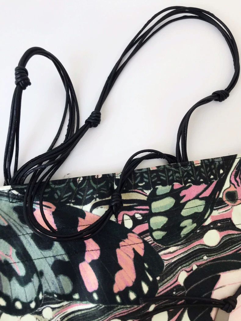 Jean Paul Gaultier Jean Paul Gaultier Butterfly Pattern Tote Bag- DMC Size ONE SIZE - 6 Thumbnail