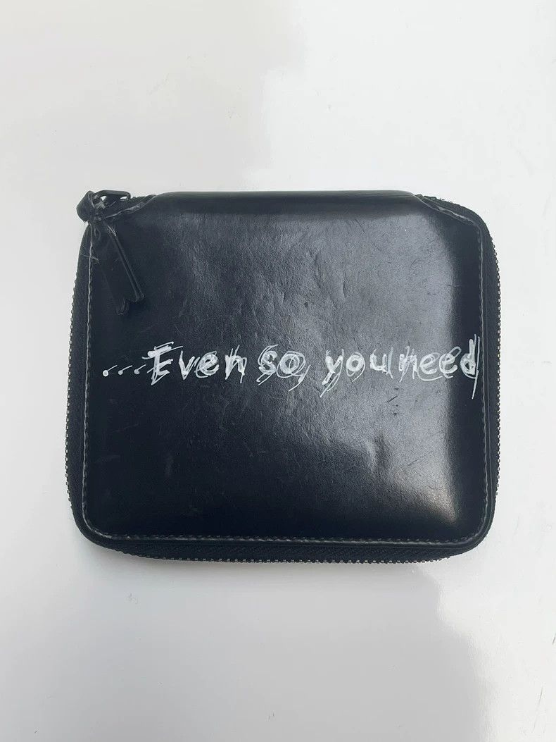 Comme des Garcons COMME des GARCONS Leather Card Holder Wallet- DMC Size ONE SIZE - 6 Thumbnail
