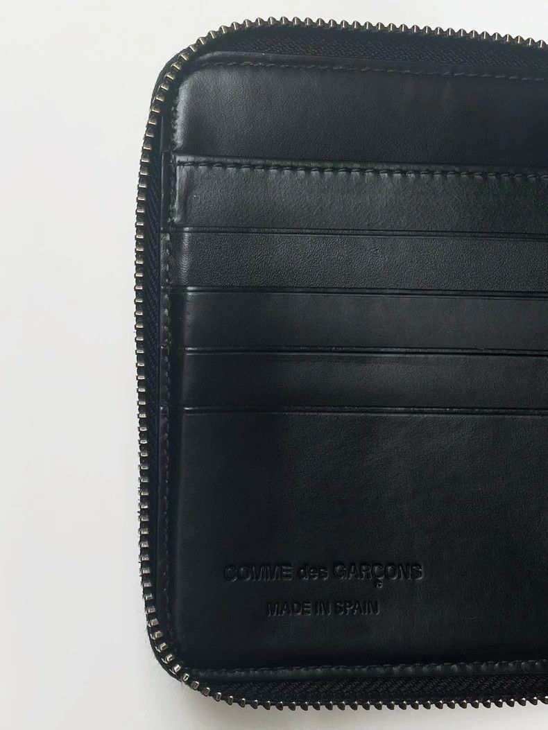 Comme des Garcons COMME des GARCONS Leather Card Holder Wallet- DMC Size ONE SIZE - 9 Thumbnail
