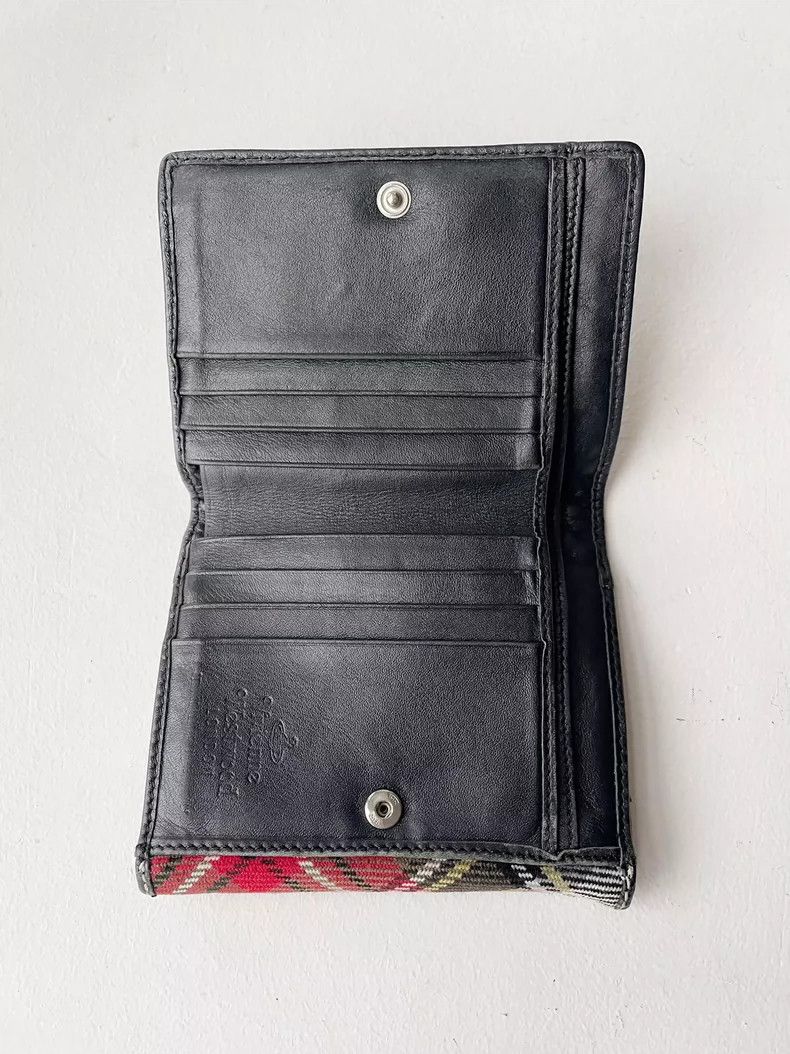 Vivienne Westwood Vivienne Westwood Plaid Tri-Fold Wallet- DMC Size ONE SIZE - 3 Thumbnail
