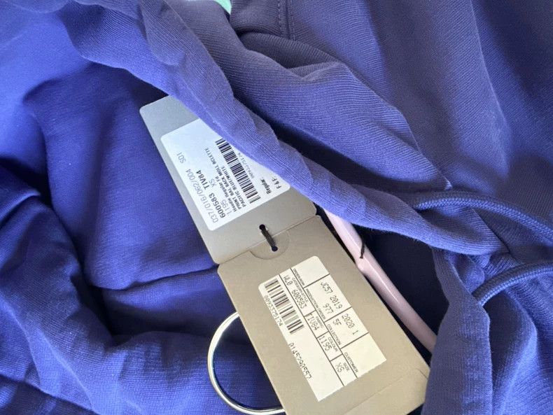 Balenciaga Balenciaga Blue Hoodie Size XS With Tags- DMC Size US XS / EU 42 / 0 - 3 Thumbnail