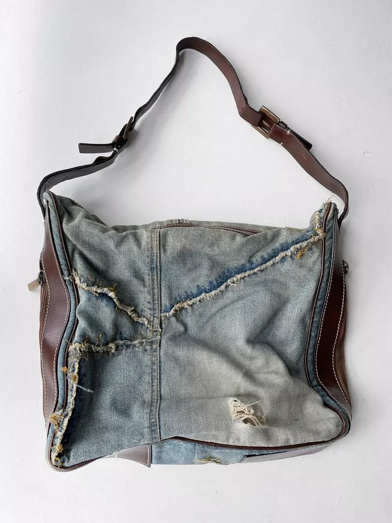 Dolce & Gabbana Dolce & Gabbana Denim Patchwork Shoulder Bag- DMC Size ONE SIZE - 4 Thumbnail