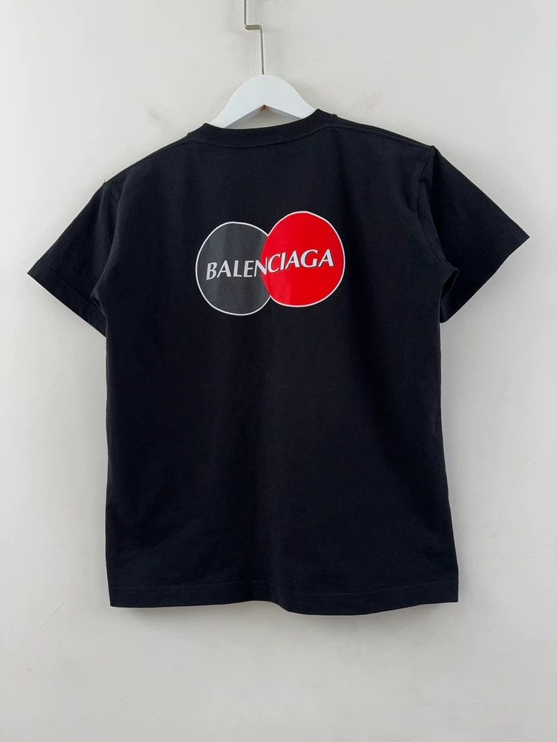 Balenciaga Balenciaga Printed Short Sleeve Tee Black- DMC Size US L / EU 52-54 / 3 - 2 Thumbnail
