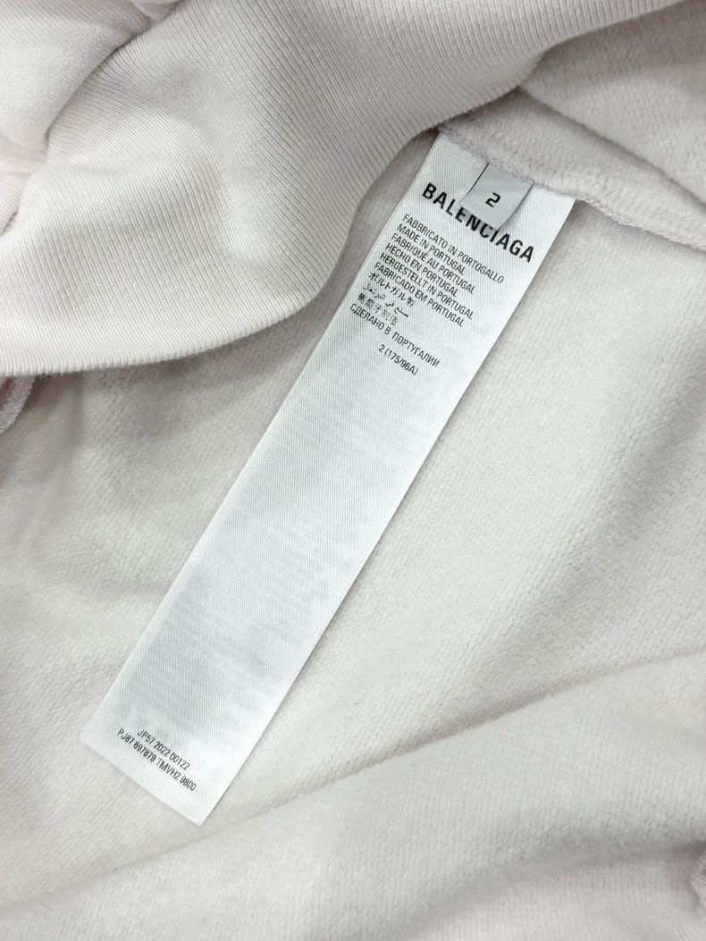 Balenciaga Balenciaga Hoodie with Strikethrough Letters- DMC Size US M / EU 48-50 / 2 - 8 Thumbnail