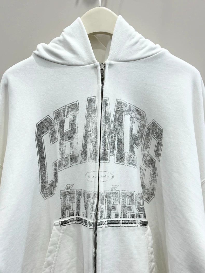 Balenciaga Balenciaga Champs Zip Hoodie Size M- DMC Size US M / EU 48-50 / 2 - 3 Thumbnail