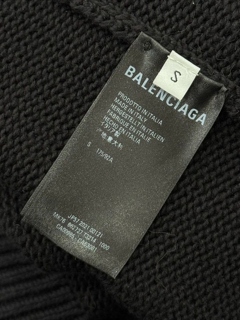 Balenciaga Balenciaga Free Knit Sweater Size S- DMC Size US S / EU 44-46 / 1 - 7 Thumbnail
