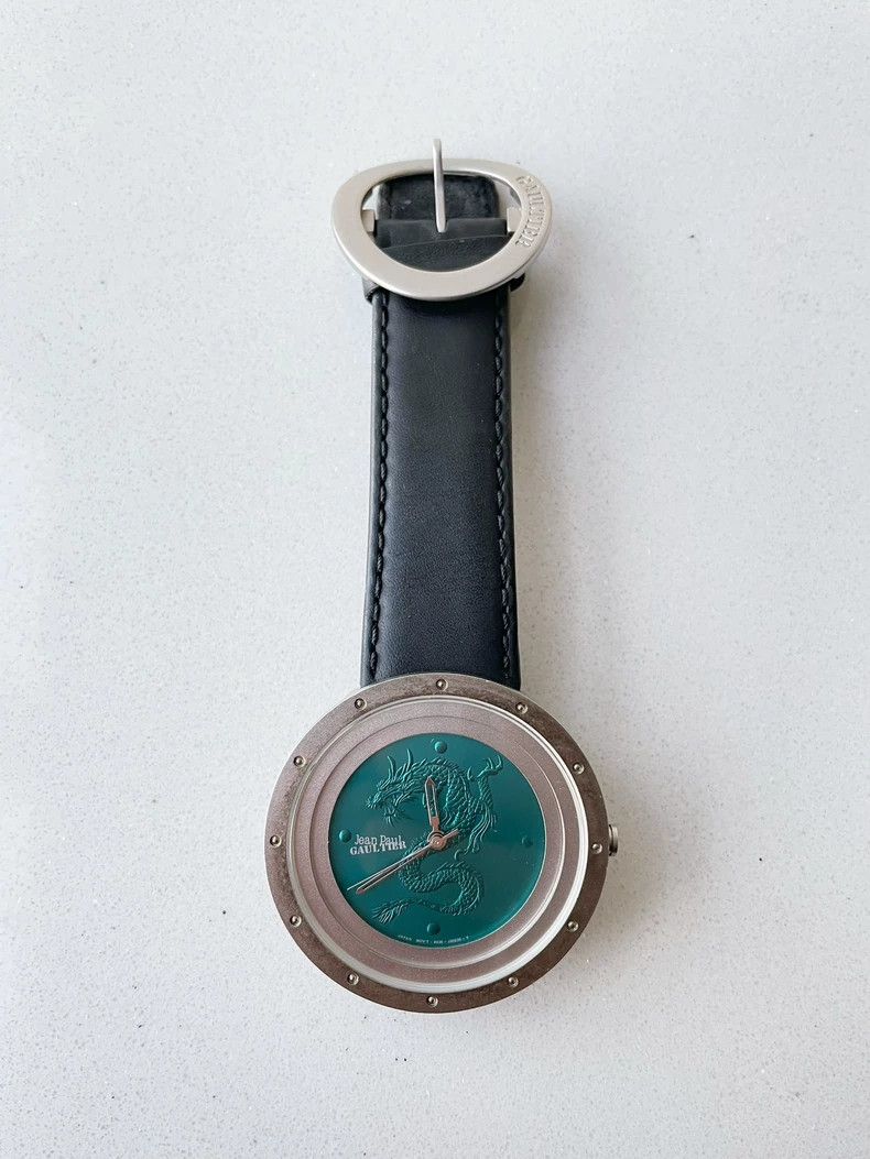 Jean Paul Gaultier Jean Paul Gaultier Dragon Pattern Watch- DMC Size ONE SIZE - 4 Thumbnail