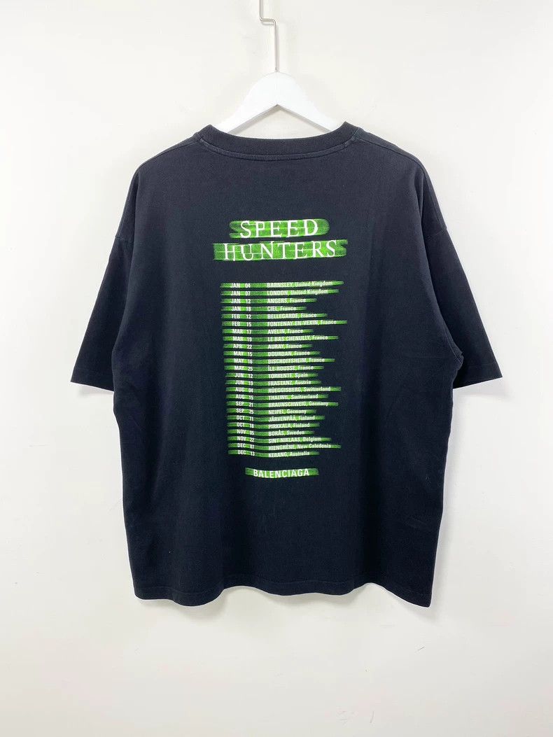 Balenciaga Balenciaga Speed Hunters Short Sleeve T-shirt- DMC Size US M / EU 48-50 / 2 - 2 Thumbnail