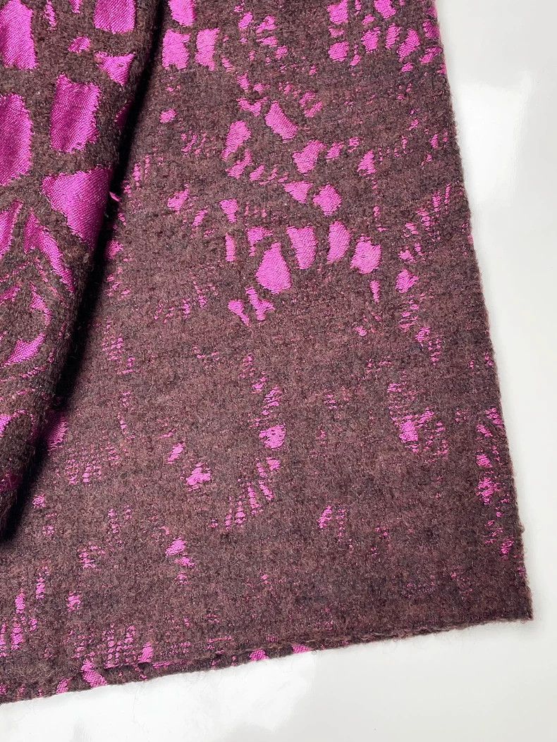 Kenzo Kenzo 80s Embroidered Wool Silk Scarf- DMC Size ONE SIZE - 4 Thumbnail
