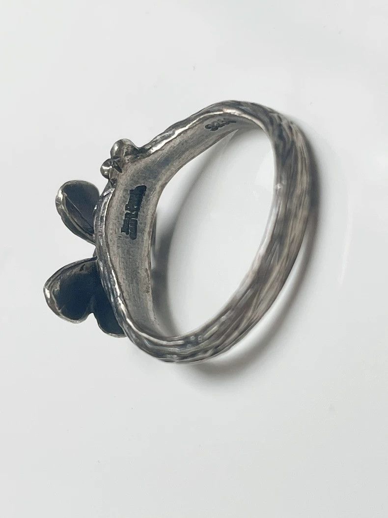Jean Paul Gaultier Jean Paul Gaultier Butterfly Petal Ring Set- DMC Size ONE SIZE - 4 Thumbnail
