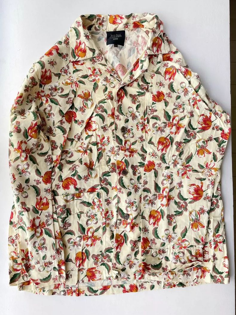 Jean Paul Gaultier Vintage Floral Sleepwear Set by Jean Paul Gaultier- DMC Size US M / EU 48-50 / 2 - 5 Thumbnail
