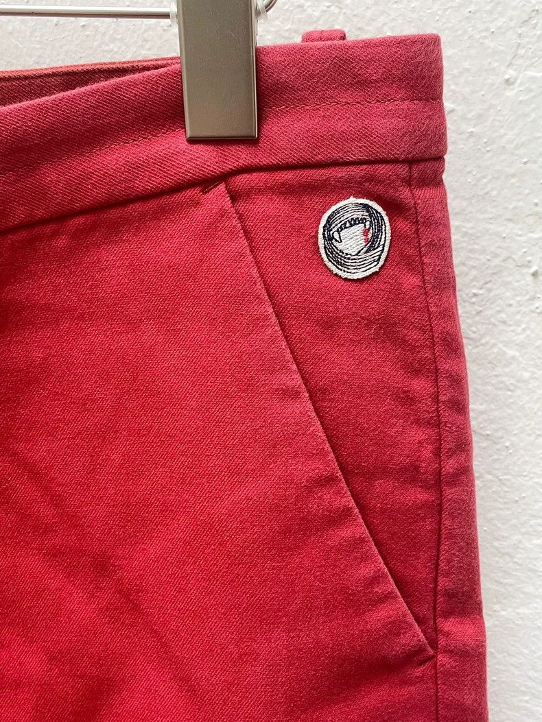 Undercover Undercover Summer Madness Red Fish Scale Shorts- DMC Size US 34 / EU 50 - 3 Thumbnail