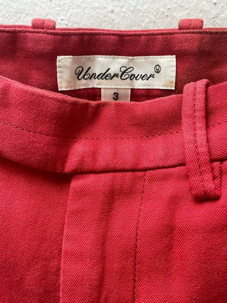 Undercover Undercover Summer Madness Red Fish Scale Shorts- DMC Size US 34 / EU 50 - 2 Thumbnail